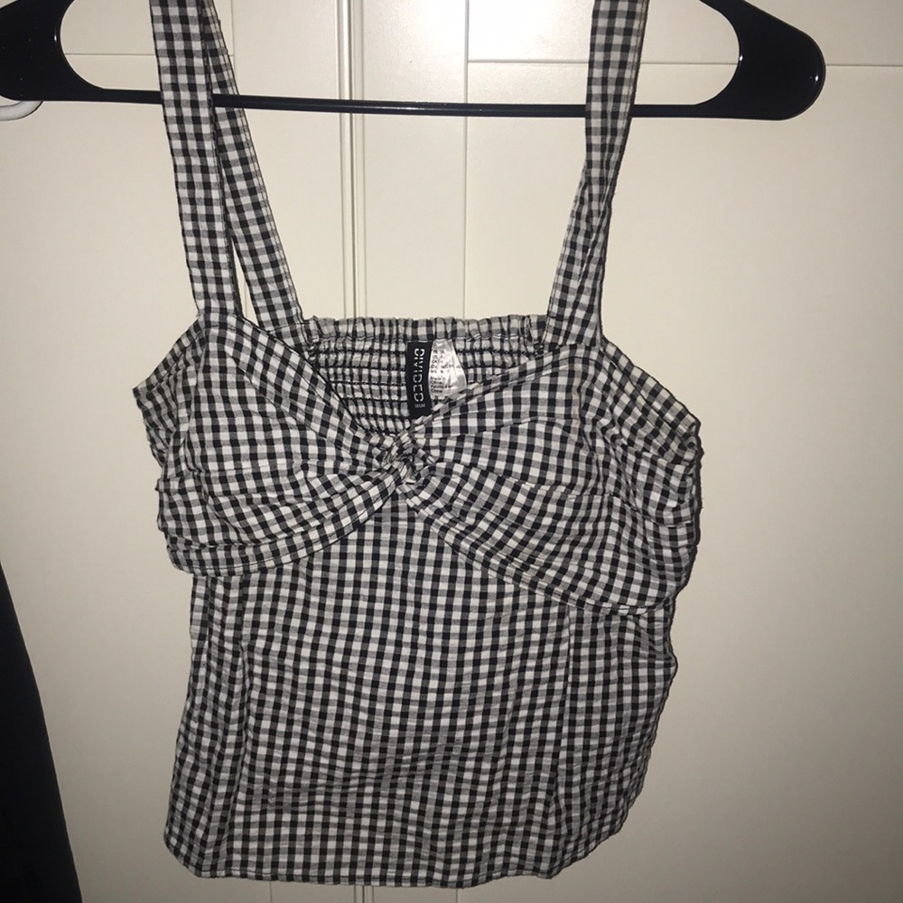 H&M Gingham Top